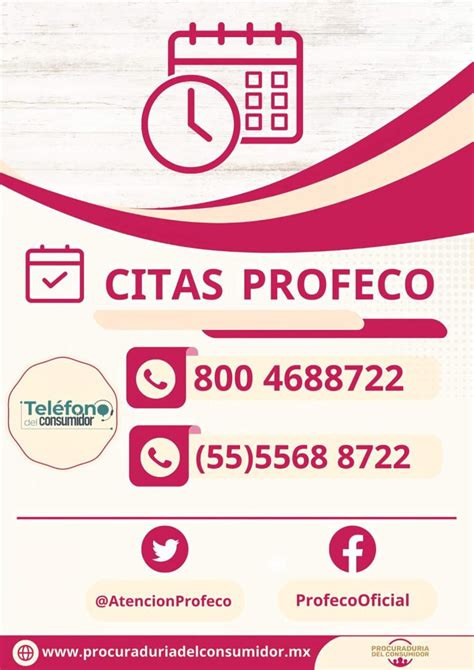 profeco citas|Video Agenda tu cita